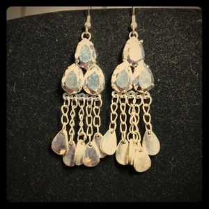 5 for $25 ❤️ New Silvertone Chandelier Earrings